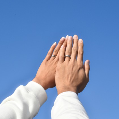 合谷和弘が撮影したエンゲージメントフォトの写真