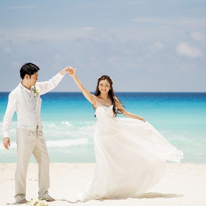 Wedding, Bridal Photos taken by Cancun Caribbean Weddings 