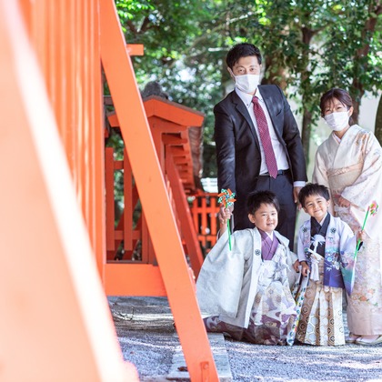 多田正子が撮影した七五三フォトの写真