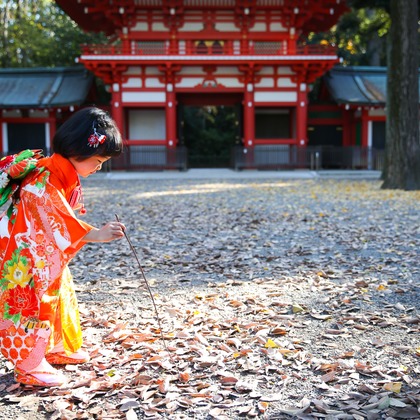 KOMOREBI Photo.　大如　耕平が撮影した七五三フォトの写真