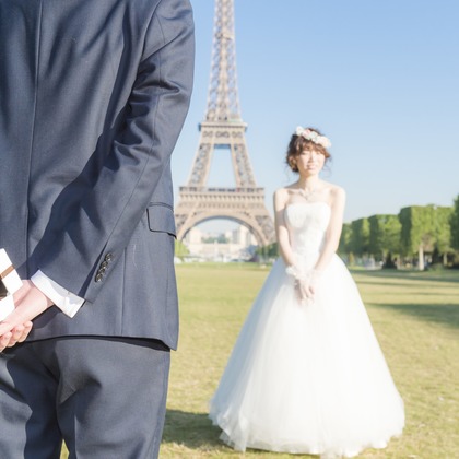 24to Produceが撮影した「パリでのフォトウェディング」の写真