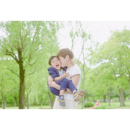 Earth Creative Productsが出張撮影した「ファミリー」の家族写真