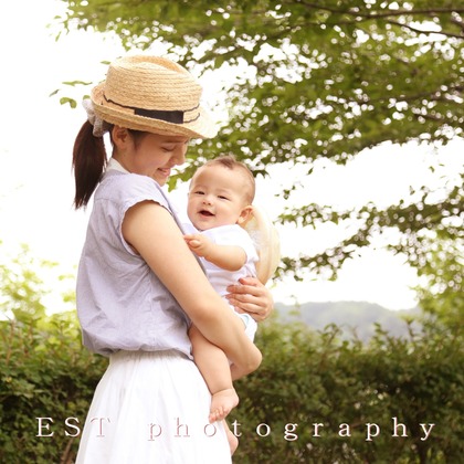 EST photographyが撮影した家族写真の出張撮影の写真