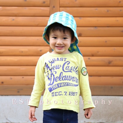 EST photographyが撮影した家族写真の出張撮影の写真