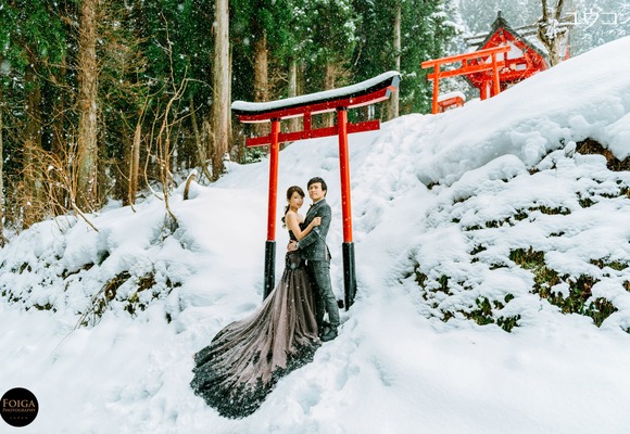 Pre Wedding Photography Package in the Snow